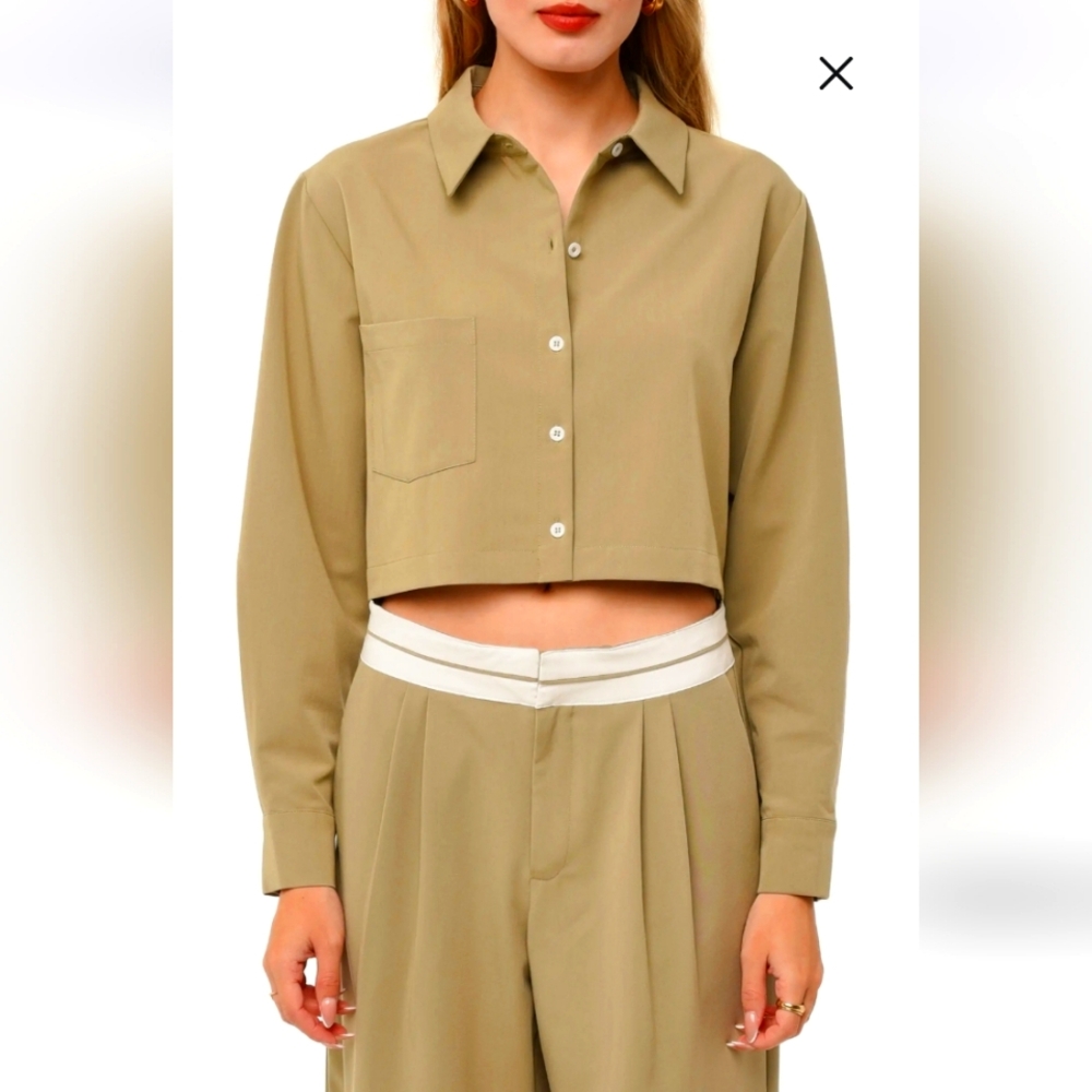 Wayfe Crop Shirt